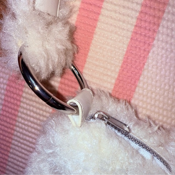 H&M Cream Faux Fur Shoulder Bag - Picture 5 of 15